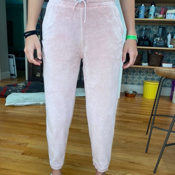 Pink kids Athleta Sweatpants size XL/14 - Picture 3 of 4